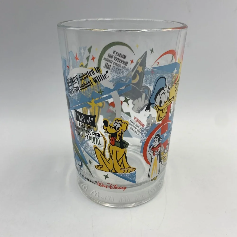 McDonalds commemorative glass